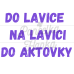 Na lavici x do aktovky (fialové)